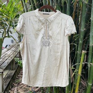 Elie Tahari silk top